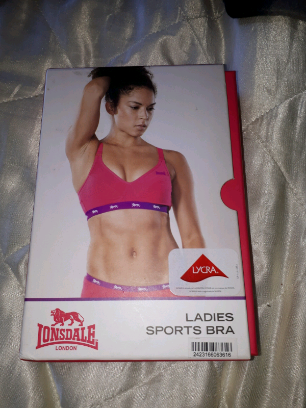 lonsdale sports bra ladies